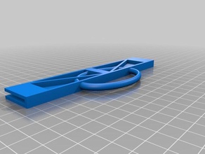 my customized bed handle anet a6 3d printer accessories 3d print model - Mito3D