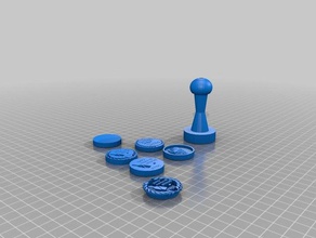 wax seal stamp office 3d print model - Mito3D