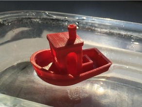 fatboy floating benchy print test 3d printing tests 3dbenchy boat fishing simple thalspy torture toy tugboat 3d print model - Mito3D