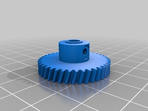 el gusano 3d de la impresora extrusoras 3d print model - Mito3D