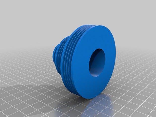 intervino la polea del registro de energía cl1 torno partes poly v-belt 3D print model - Mito3D