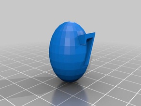 huevo de dragón número 7 creado juego la clase juguete accesorios 3d print model - Mito3D