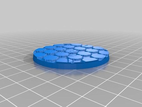 labyrinth tiles minature tabletop base models 3d print model - Mito3D