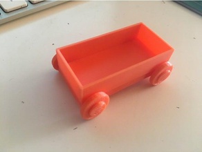tren básico vagon xyz calibración cubo de ikea los juguetes juegos el modelo 3d print model - Mito3D