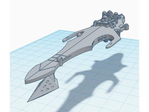imperial gothique cuirassé jeux battlefleet gothic bfg gloriana l'espace 3d print model - Mito3D