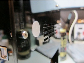 neje dk-bl onoff la tapa del botón así que usted puede dejar pegado el dedo en tieso agujero partes 3d print model - Mito3D
