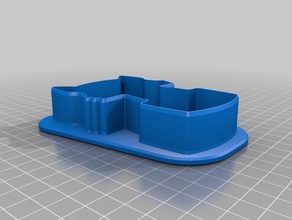 fox cortador de galletas cocina comedor 3d cortadores cookiecutter 3d print model - Mito3D