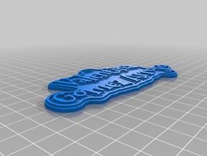 minha personalizado de presente natal tag valentina sinais logotipos 3d print model - Mito3D