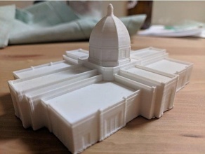 tucson, arizona templo da igreja mórmon edifícios estruturas 3d print model - Mito3D