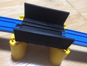 puente de viga plarail la construcción juguetes 3d print model - Mito3D