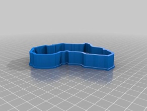 cookiecutter 3d impressão 3d print model - Mito3D