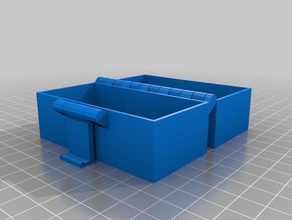 box lid latch 3d printing tests customized 3d print model - Mito3D