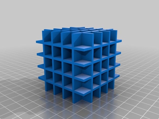 cubo decorativo esculturas 3D print model - Mito3D