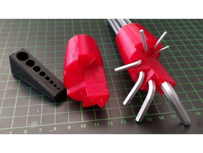 inbus aide de la clé allen titulaire screwdrivershaped les titulaires boîtes outils 3d print model - Mito3D