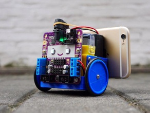 mínimo smartibot chasis la robótica madre 3d print model - Mito3D