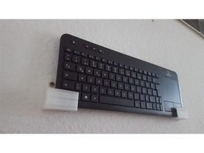 wireless keyboard renkforce Wand montieren Organisation 3d print model - Mito3D