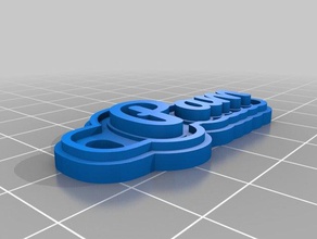 pam keychain keychains customized 3d print model - Mito3D