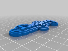 lingling keychain keychains customized 3d print model - Mito3D