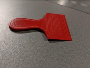 jetable couteau à mastic la main outils 3d print model - Mito3D