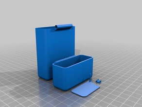 sigaranız kutusu v2 aracı sahipleri kutuları sigara çakmak kap kaplar contra şanzıman ortak eklemler daha hafif durumda kapak tutucu kol hap kabı tercümesi depolama saklama araç 3d print model - Mito3D