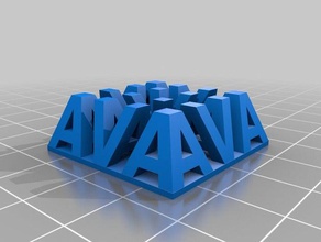 ava sculptures customized 3d print model - Mito3D