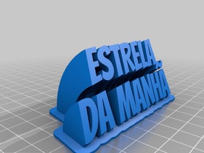 estrel office personalizado 3d print model - Mito3D