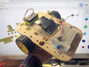 edurobot asl v02 robotics arduino coding microbit 3d print model - Mito3D