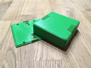 hb-uni-sen-batt snap v2 electronics asksinpp homematic case smarthome 3d print model - Mito3D
