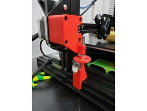 ender-3 Anschlag-Feineinstellung 3d Drucker Teile creality ender 3 3d print model - Mito3D