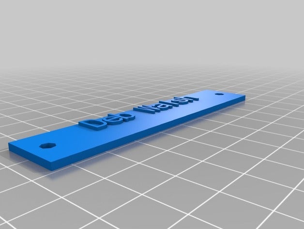 deb accesorios personalizado 3D print model - Mito3D