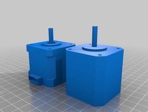 42 step motor 3d baskı 3d print model - Mito3D
