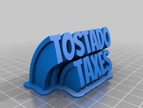 tostado Steuern office angepasst 3d print model - Mito3D