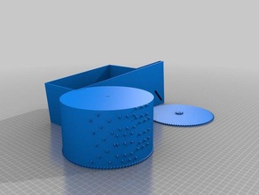 il mio personalizzato parametrico music box meccanica giocattoli 3d print model - Mito3D