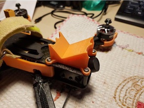 tacaño puda gopro base 35&deg 30&deg 25&deg rc vehículos drone los drones el fpv de montaje la cámara freestyle lhi se d240 3d print model - Mito3D