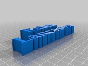 kaleb 3d impresión 3d print model - Mito3D