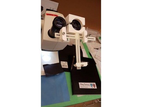 universale telefono cellulare adattatore microscopio v20 biologia scienza 3d print model - Mito3D