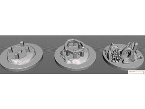 robotech inherit stars garudan dream gates rrt strategy game pieces games sentinels 3d print model - Mito3D