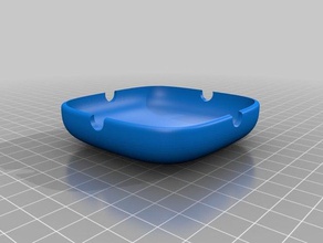 yet another ashtray containers 3d print model - Mito3D