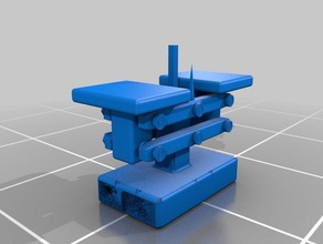 échelle de niveau outil les titulaires boîtes 3d print model - Mito3D