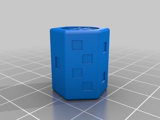 heroquest dados 3D print model - Mito3D