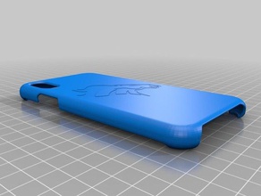 broncos caso 3d la stampa telefono nfl di 3d print model - Mito3D