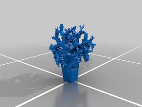 geometree sculture 3d print model - Mito3D