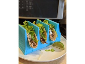 taco kamyon mutfak yemek tutucu 3d print model - Mito3D