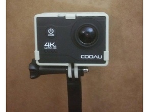 cooau cu-spc06 iskeleti durumunda kamera monte edin çerçeve 3d print model - Mito3D