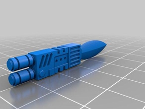 fusion blade tau empire w40k toy game accessories warhammer 40k weapon 3d print model - Mito3D