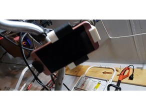 vélo de titulaire téléphone samsung s9 3d fichier inclus aucun sport à l'extérieur 3d print model - Mito3D
