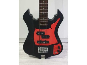bas gitar vücut v2 müzik 4 dize dizeleri elektrik alet enstrümanı aleti boyun pikap xdr4g0nx 3d print model - Mito3D