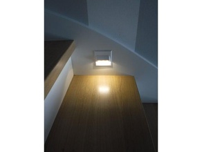 Treppe Blitz Haushalt versorgt led Leuchtturm openscad Treppen 3d print model - Mito3D