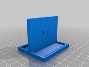 stand monge faz de 7 segmentos display microbit computador 3d print model - Mito3D