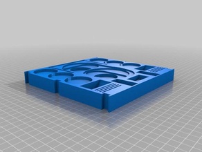 heroclix vassoio di test giochi 3d print model - Mito3D